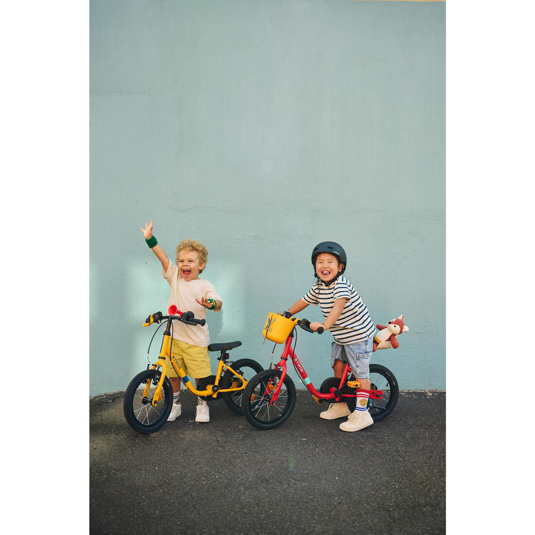 VELO ENFANT 2EN1 DRAISIENNE 3-5 ANS 14 pouces - DISCOVER 500
