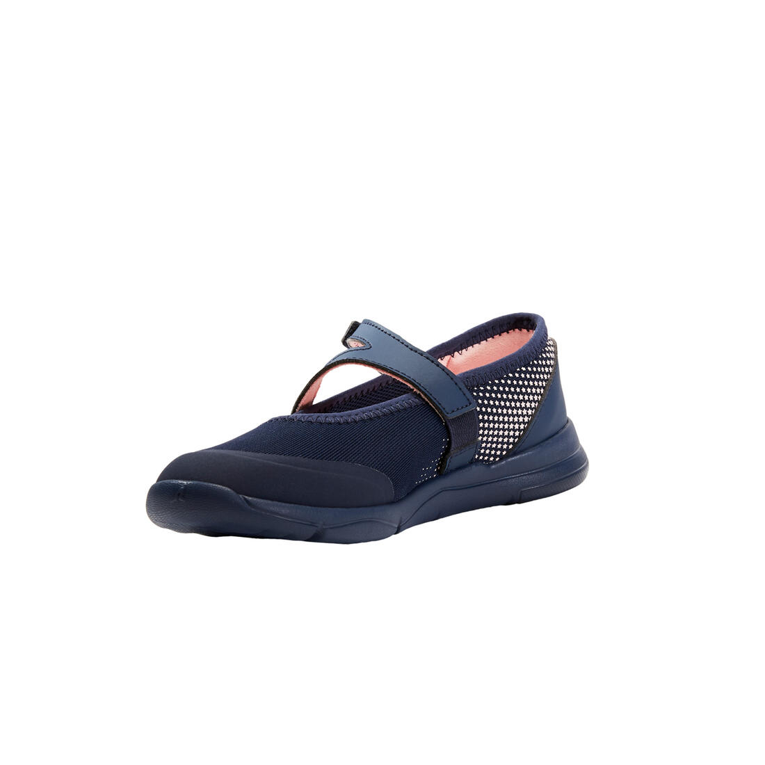 Ballerines à scratch enfant - PW 160 BR'EASY JR corail du 28 au 39