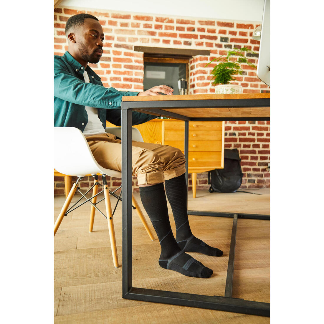 Chaussettes de compression noires