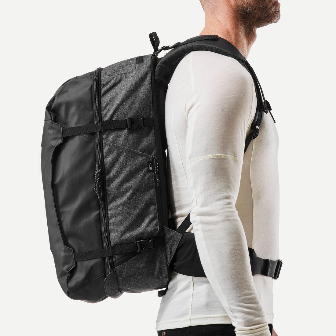 Sac à dos de voyage 40L, Travel 500 Organizer