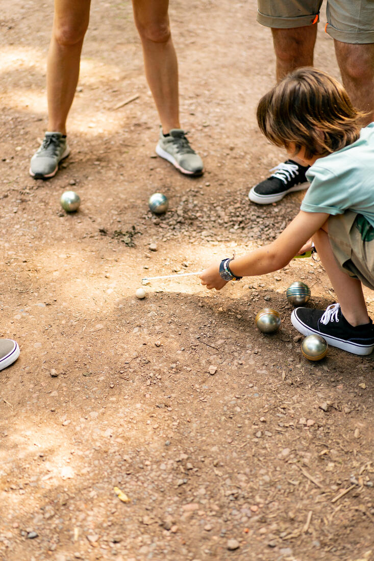Jeu de 8 boules de pétanque loisir 100
