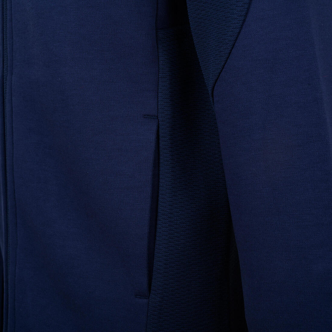 Veste zippée à capuche enfant Active, bleu marine