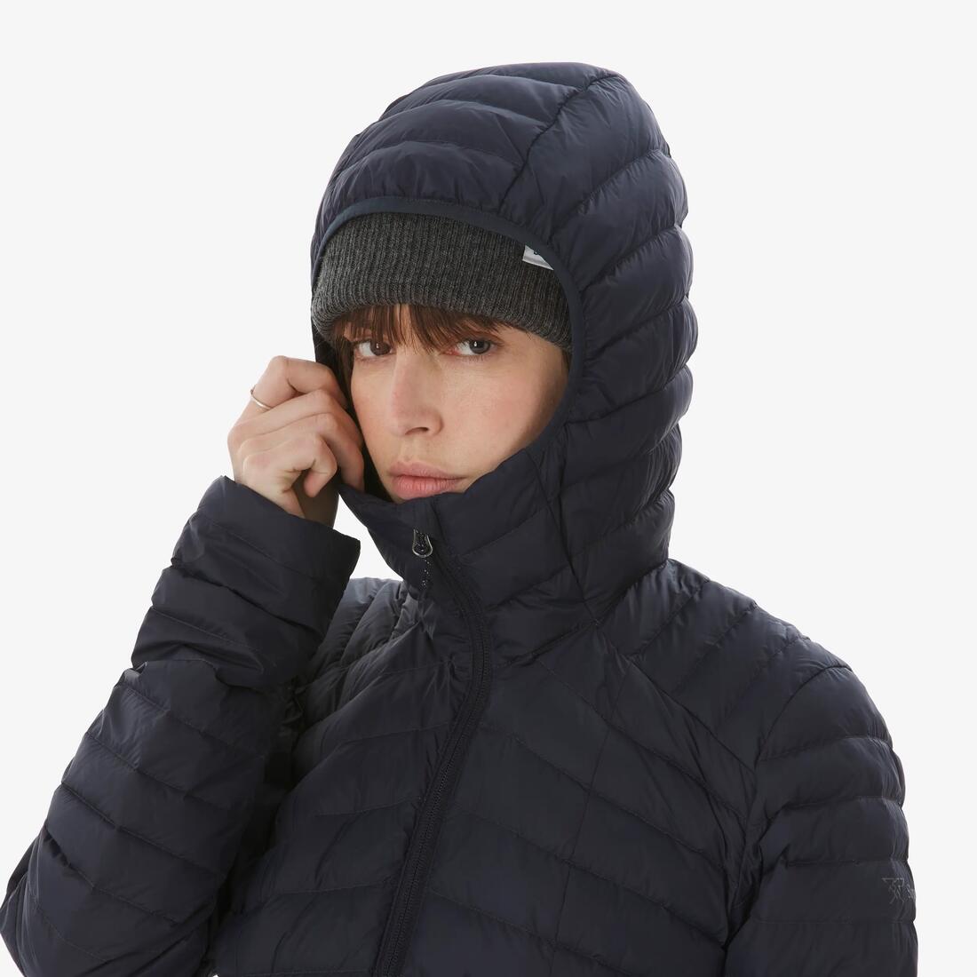 Doudoune de trekking légère en duvet -3°C femme, Xplore