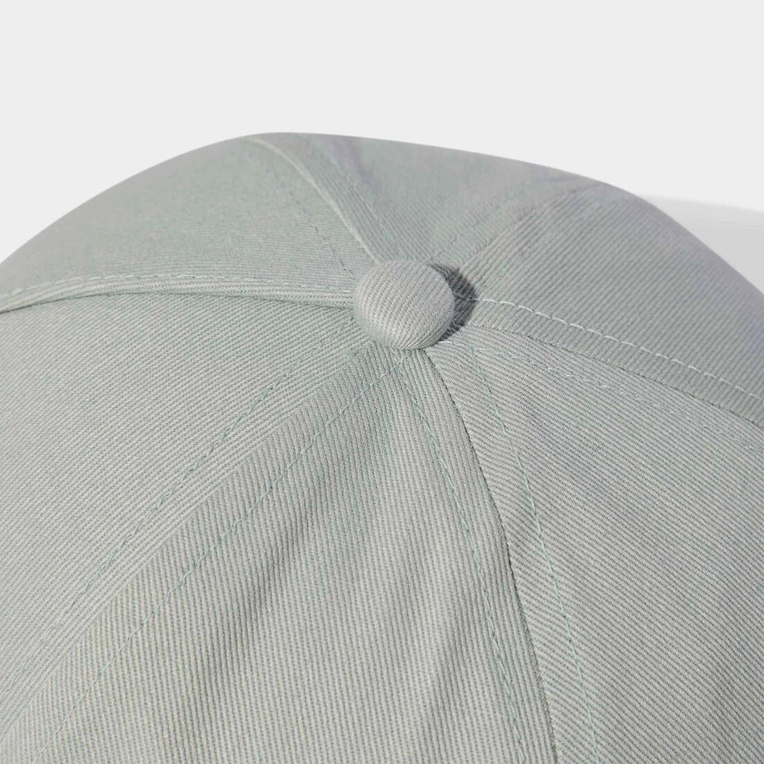 Casquette de fitness en coton, unisexe, grise