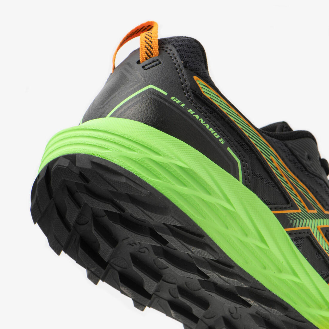 CHAUSSURES DE TRAIL RUNNING HOMME ASICS - GEL-KANAKU 5 NOIR JAUNE