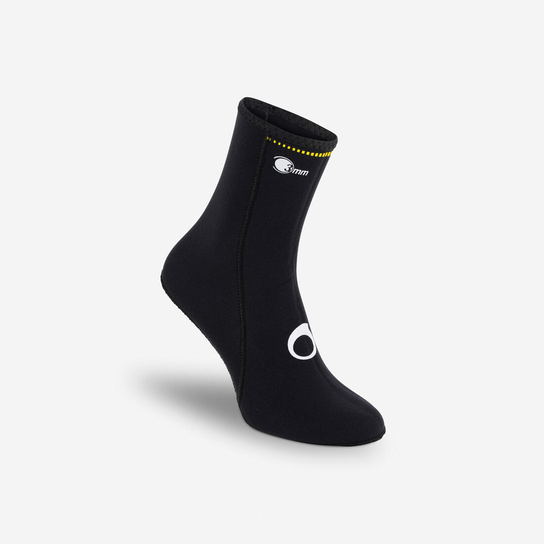 Chaussons plongée néoprène 3mm - noir
