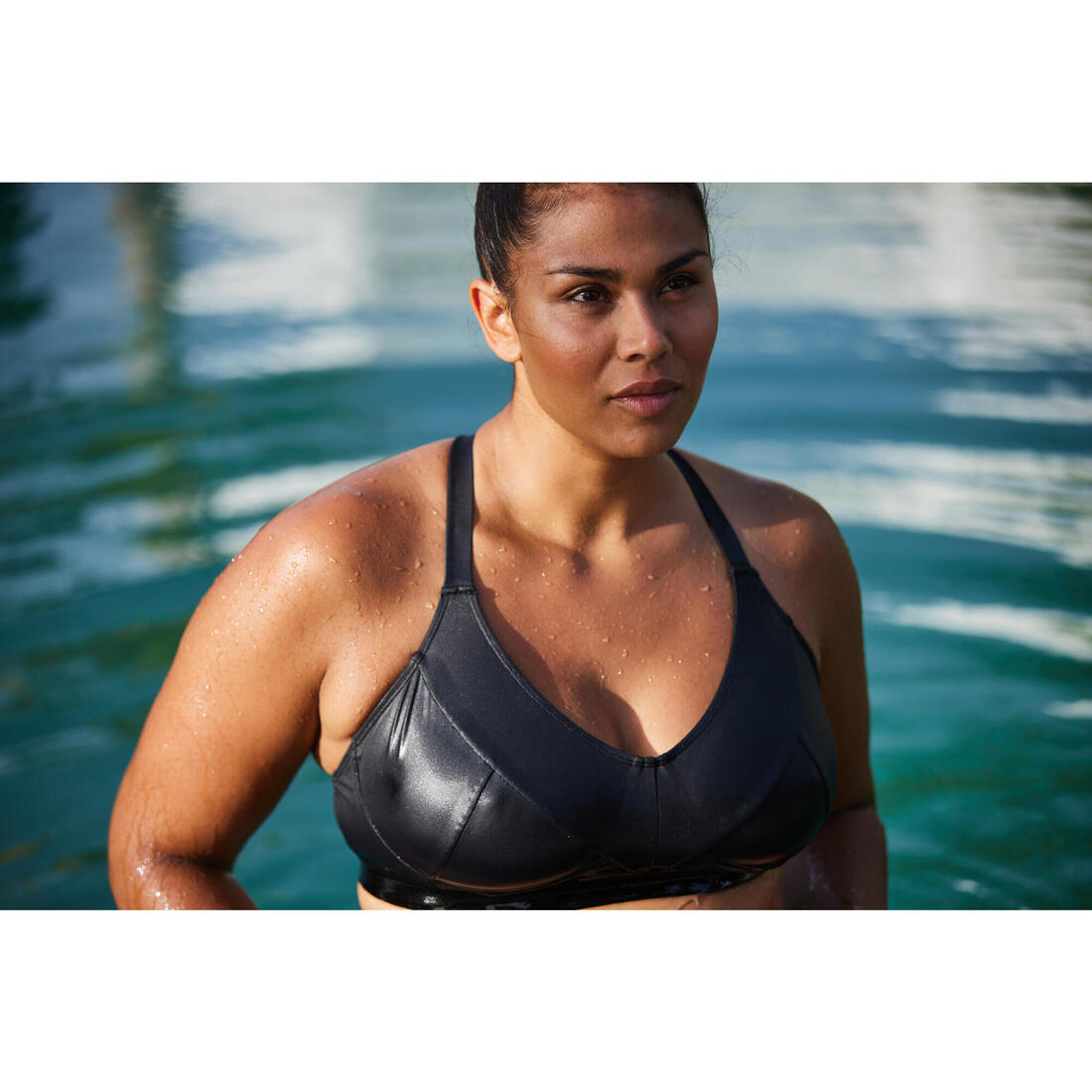 Haut de maillot de bain, brassière aquatique,  aquagym-aquabike femme Aquabra