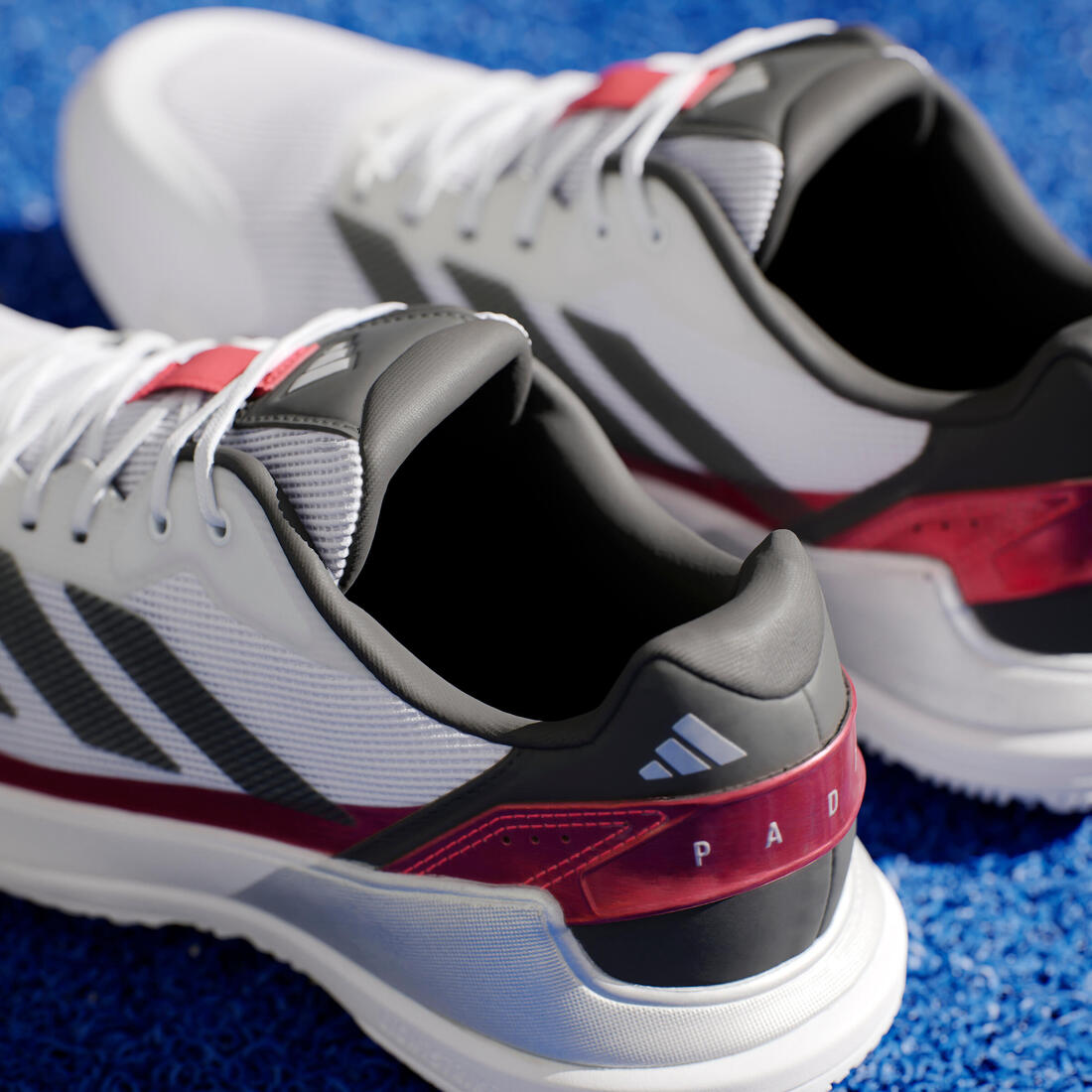 Chaussures de padel Homme - Adidas Crazyquick LS Padel Rouge