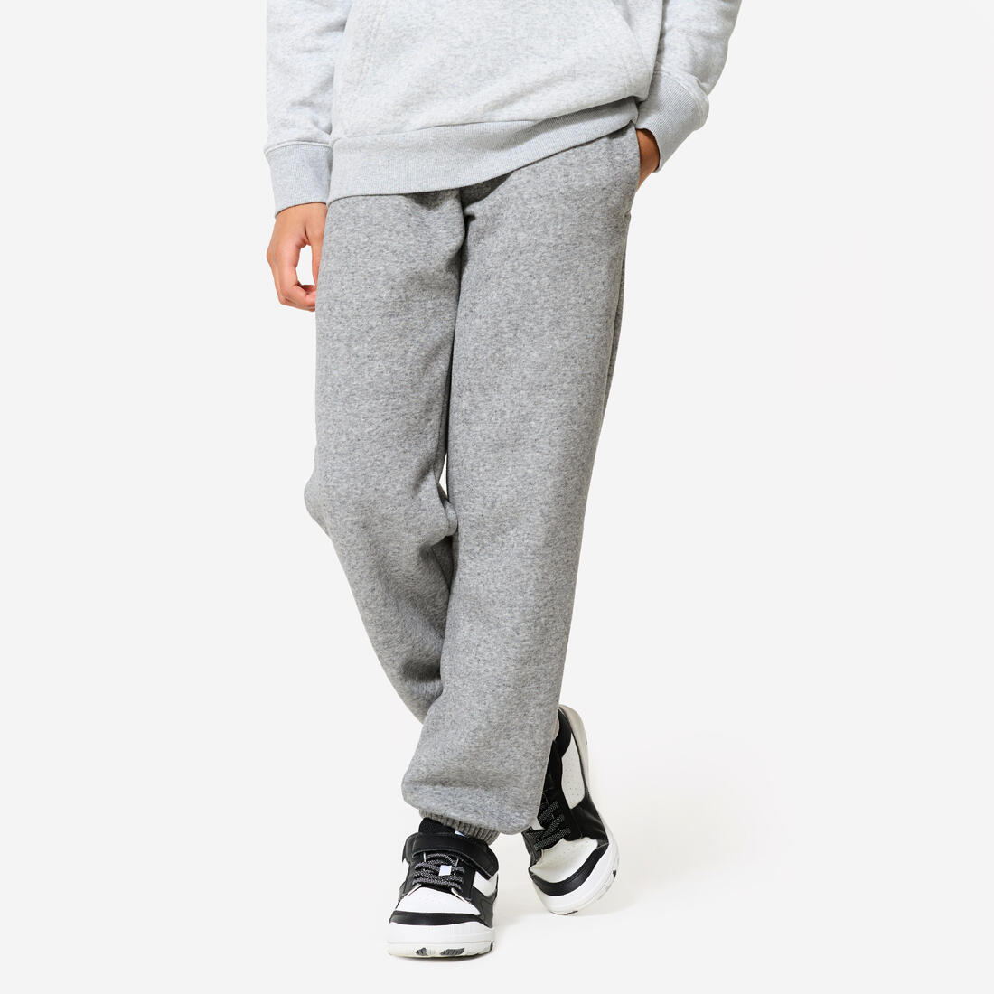 Pantalon de survêtement multisport chaud enfant mixte