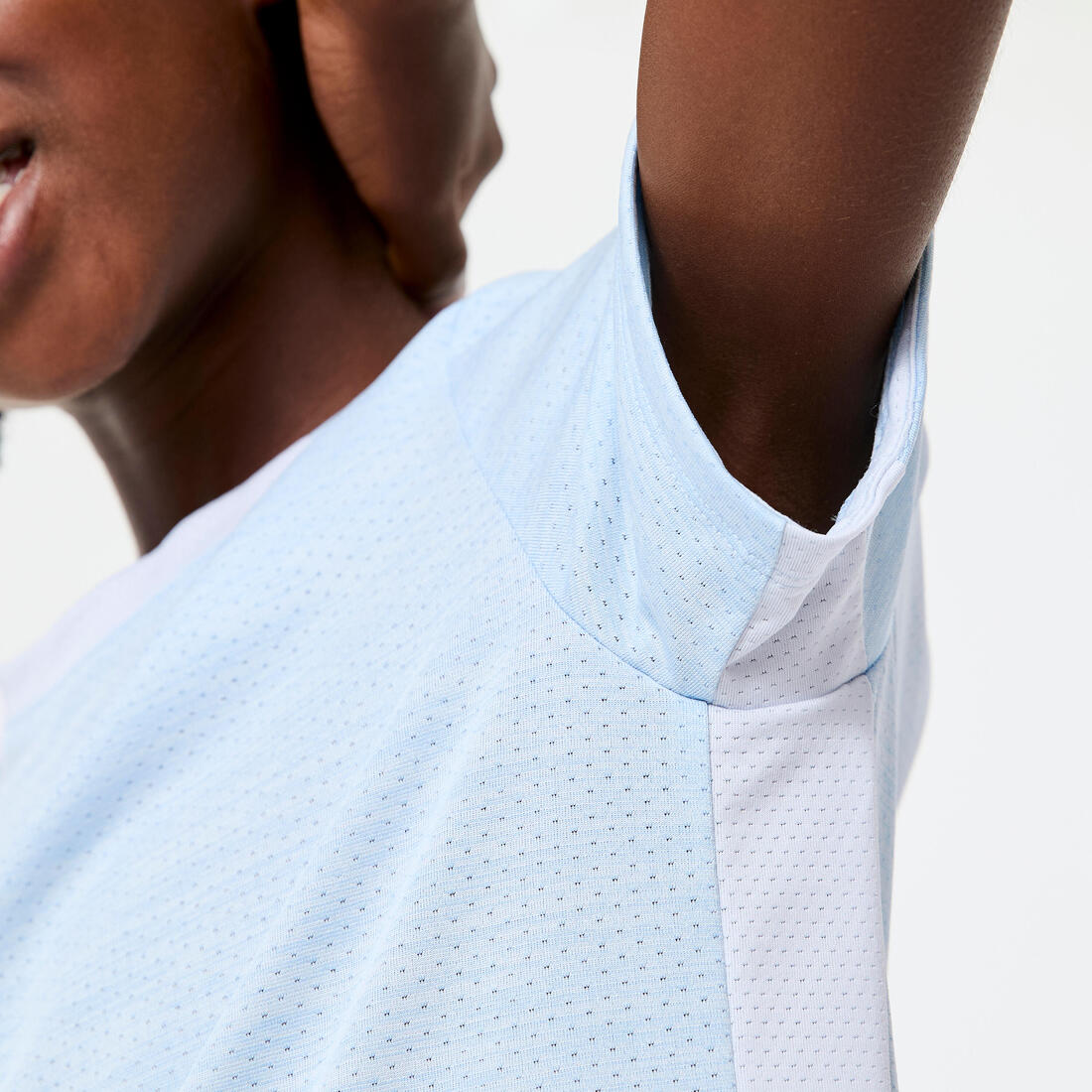 T-shirt enfant synthétique respirant - 500 marine