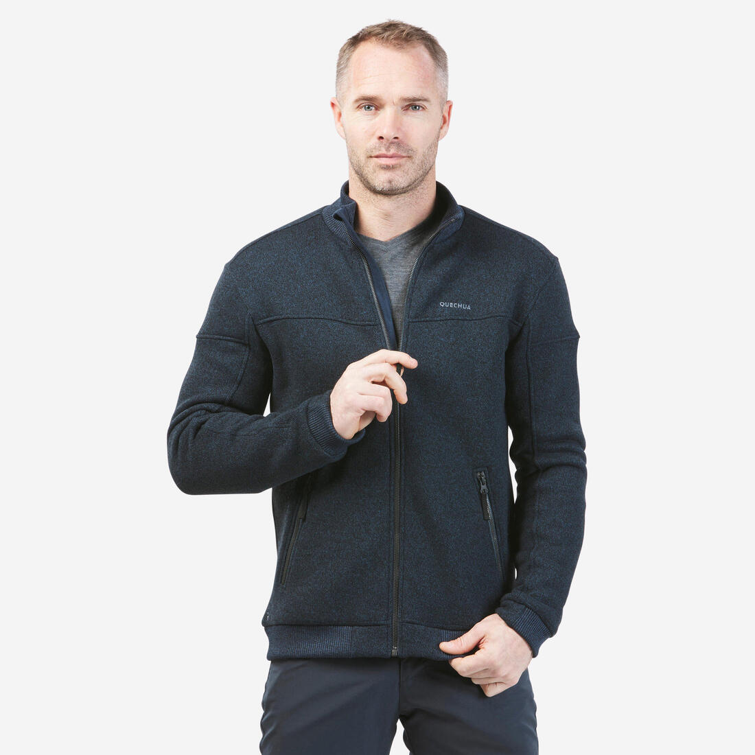 Polaire chaude de randonnée homme, NH100