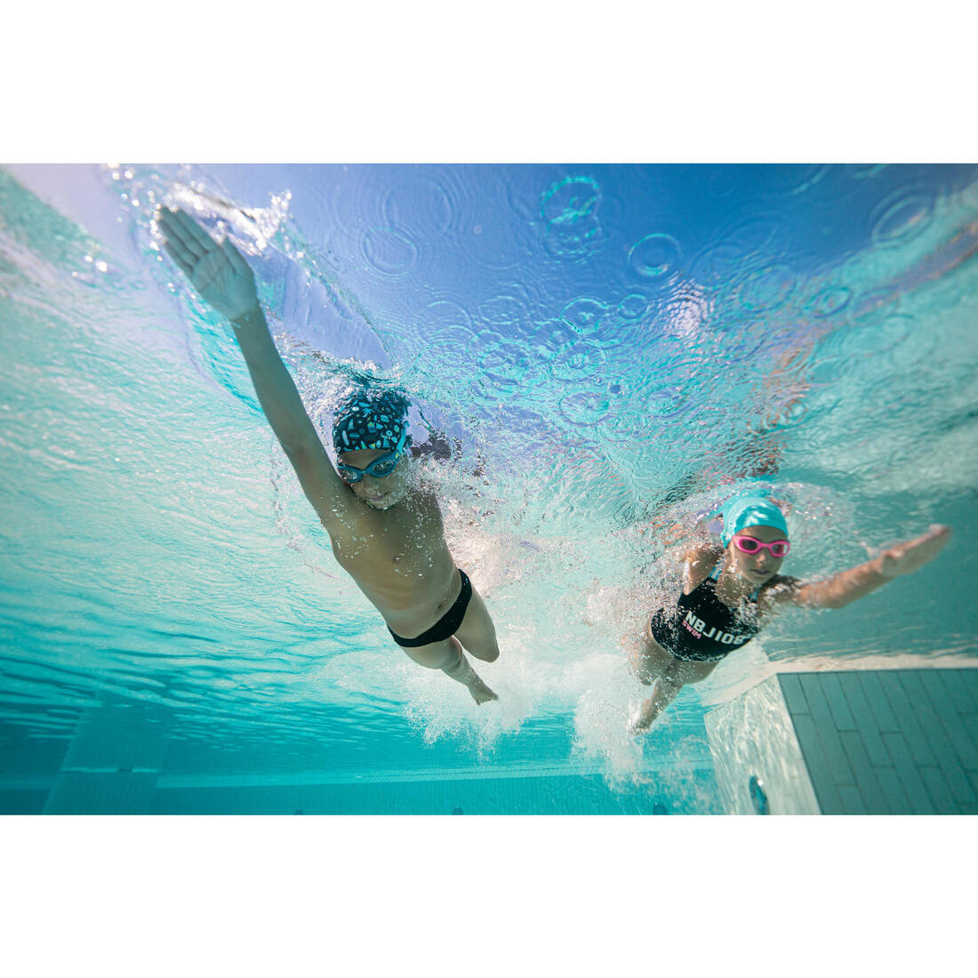 Lunettes De Natation SOFT - Verres Clairs - Petite Taille