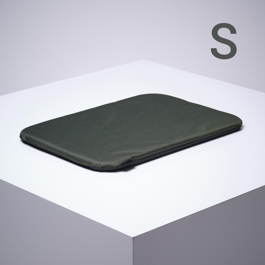 Tapis chien épaisseur 2cm gris chiné 100