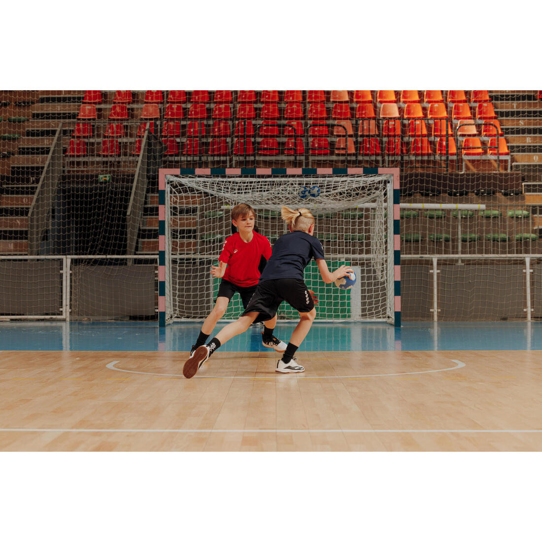 Chaussures de handball Enfant avec scratch - H100