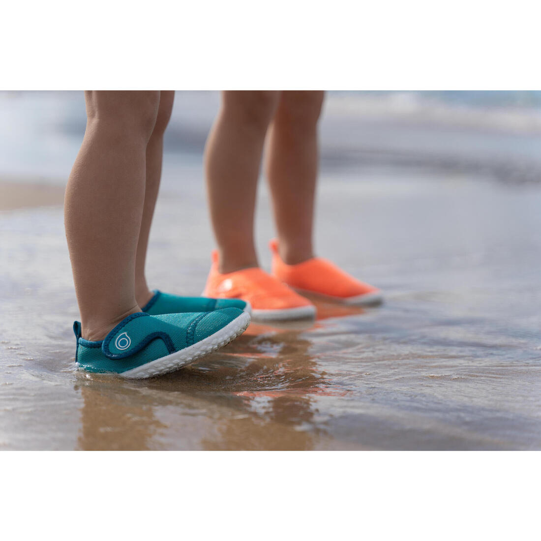 Chaussures aquatiques Bébé - Aquashoes 100 Turquoise