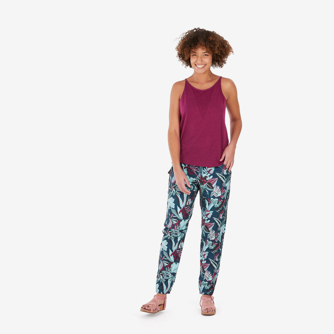 Débardeur de randonnée  - NH500 - Femme