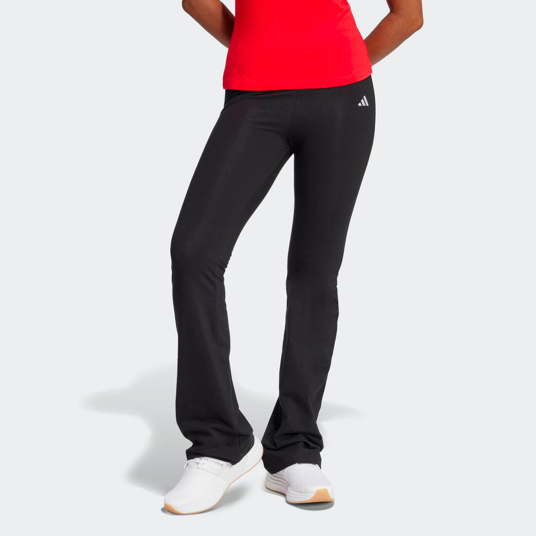 Pantalon de fitness évasé femme