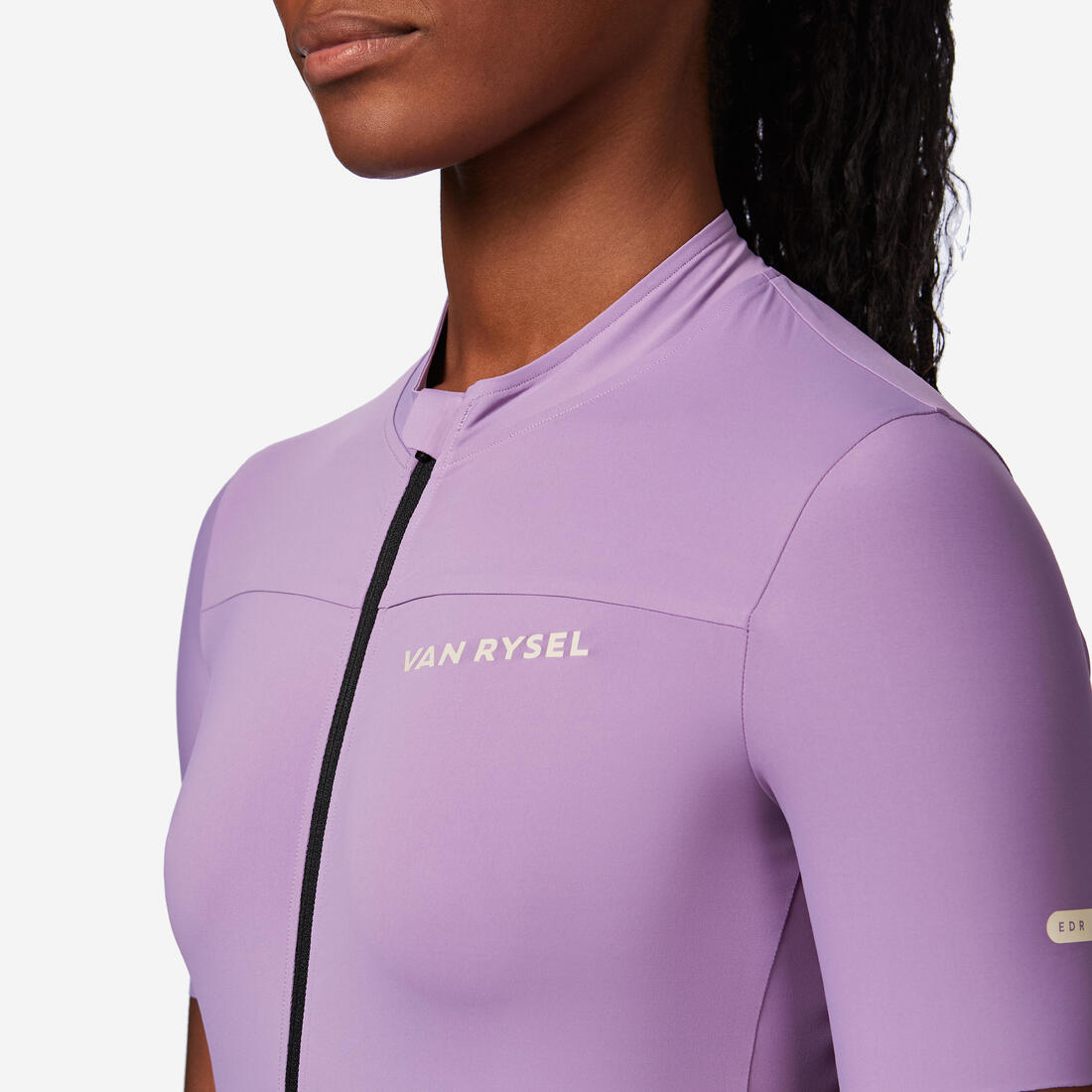 Maillot vélo route manches courtes été ajusté femme - EDR 2