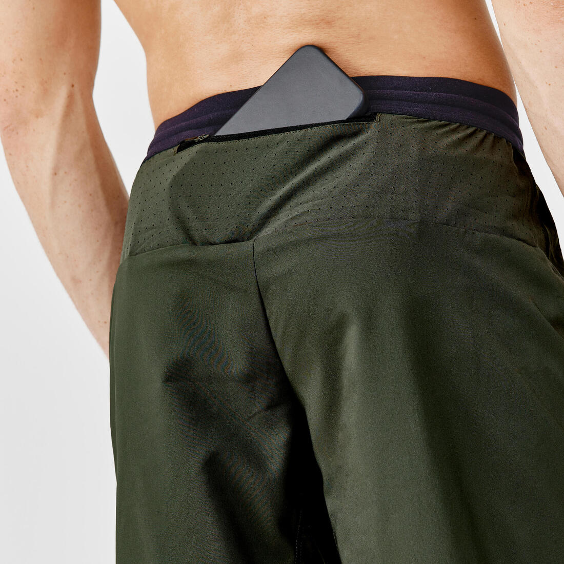 Short de running respirant Homme - KIPRUN Run 500 Dry