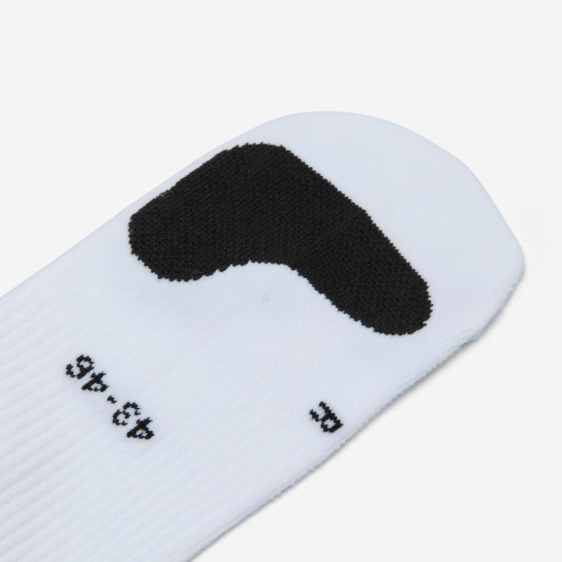Chaussettes de fitness mi-mollet x5, noir imprimé