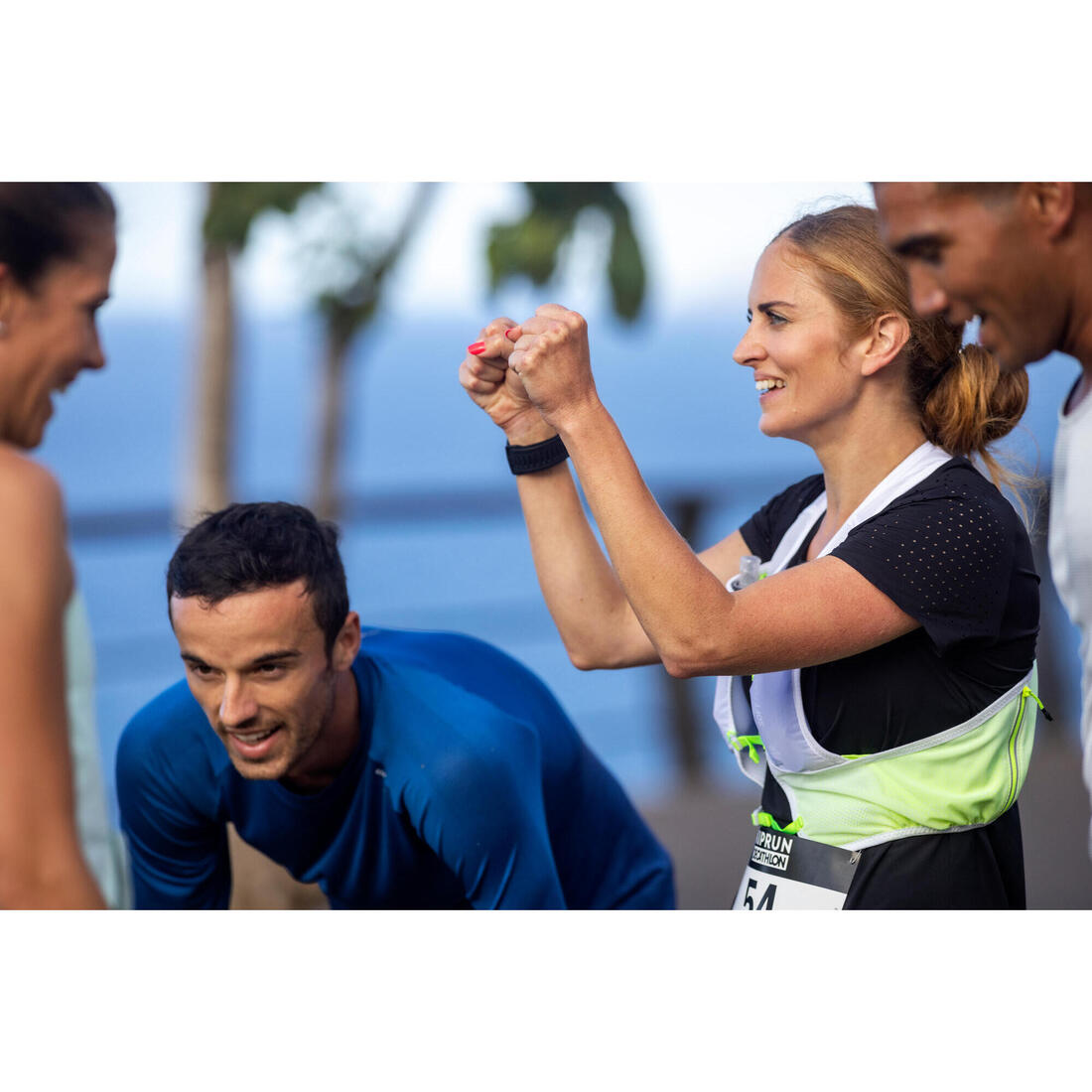FLASQUE SOUPLE DE RUNNING 250 ML BLEUE