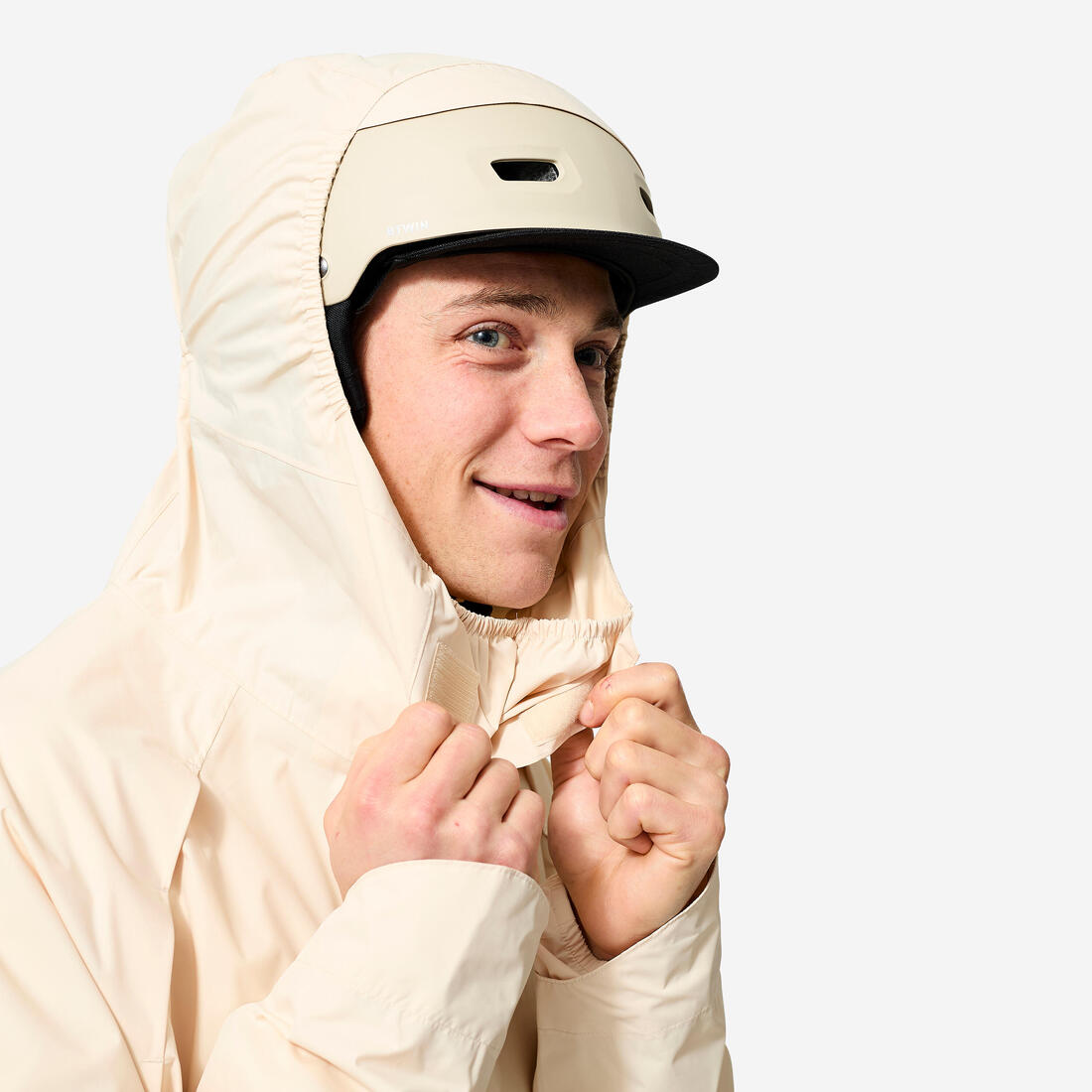 Poncho pluie vélo ville, visibilité de nuit, 540