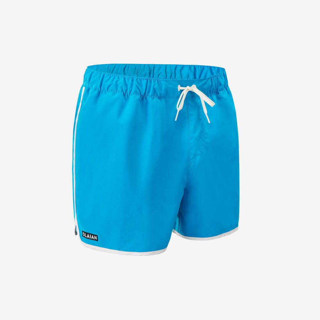 Surf boardshort court 100 SUNSTRIPE GREEN