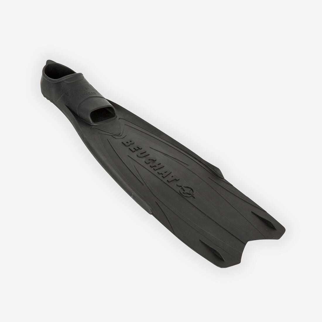 Palmes de chasse sous-marine en apnée Mundial One 50 noires