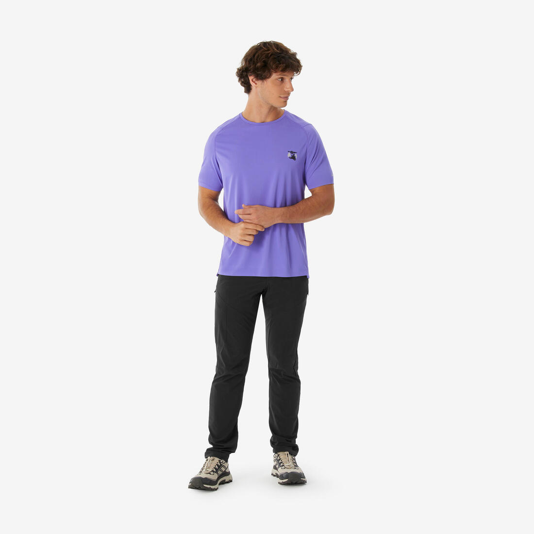 T-shirt de randonnée manches courtes - MH500 - homme