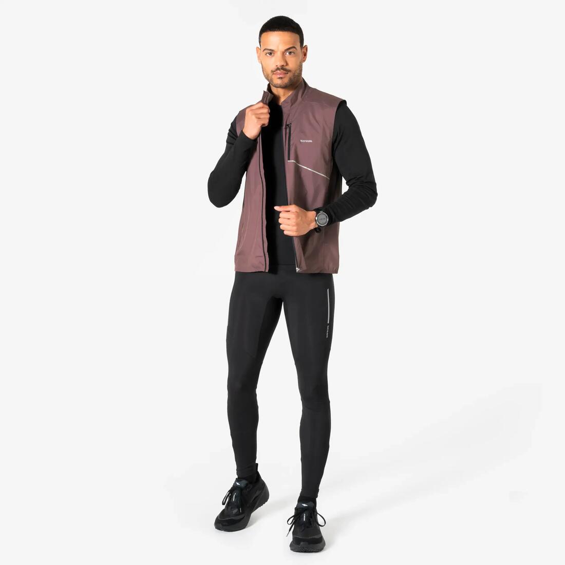 Collant de running Homme respirant, Kiprun  Run Flow
