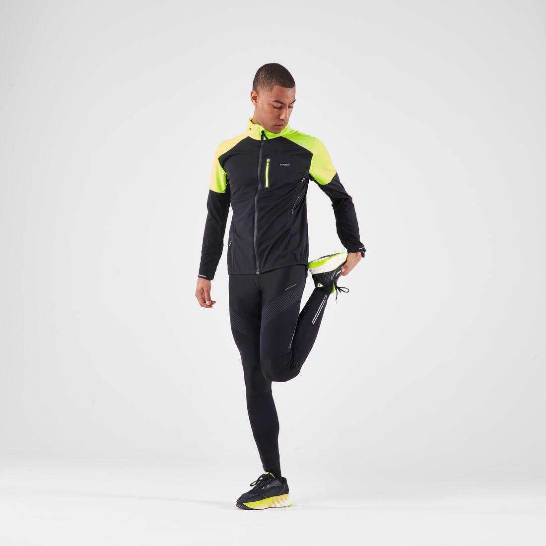 Veste de running chaud manches longues Homme, KIPRUN Run 900 Warm Regul