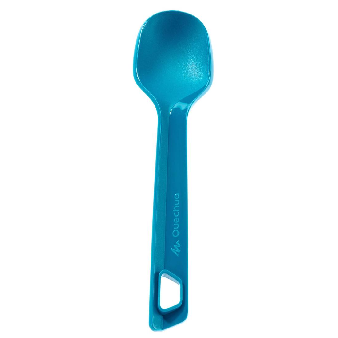 Set 3 couverts (couteau, fourchette, cuillère) pour le camping en plastique