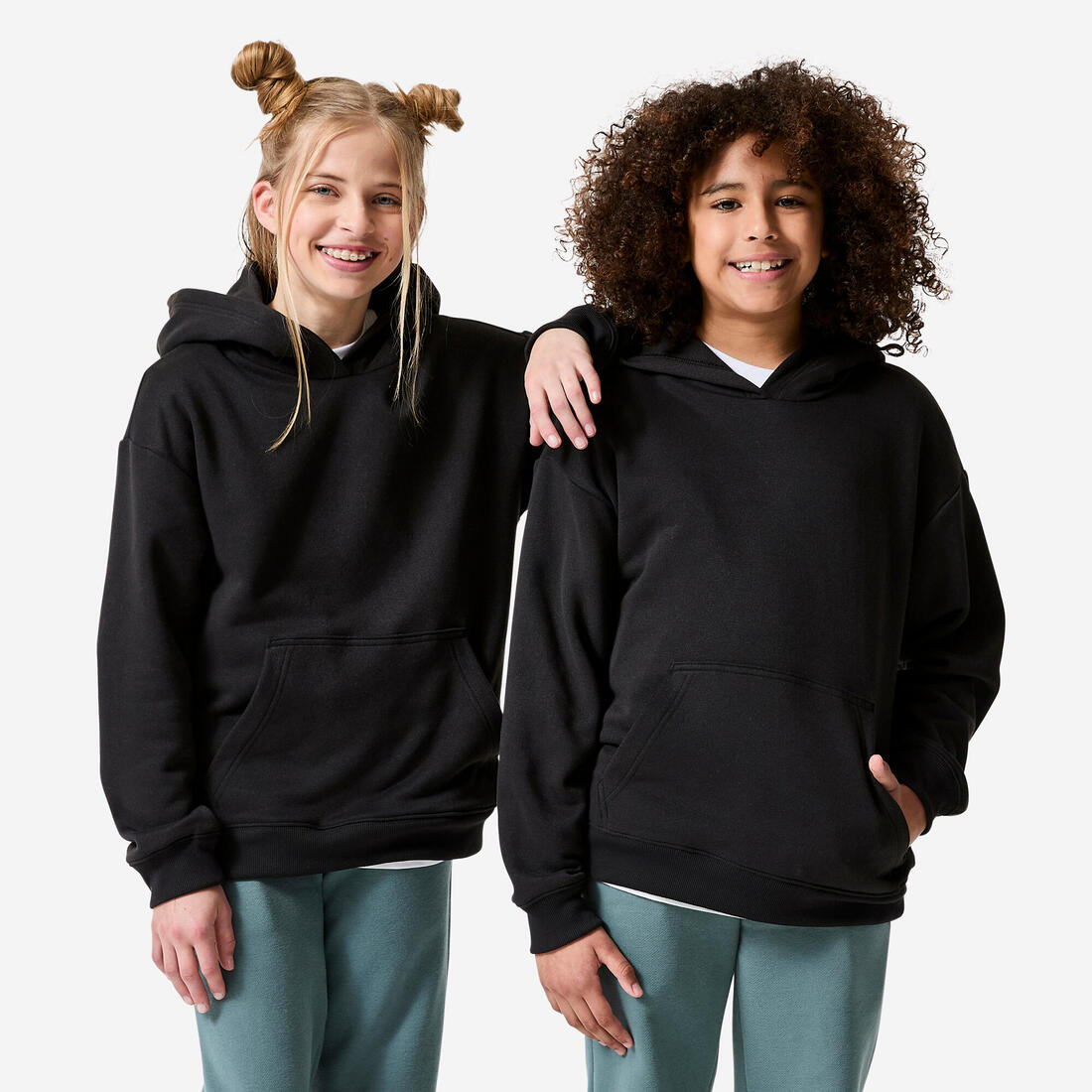 Sweat à capuche oversize enfant