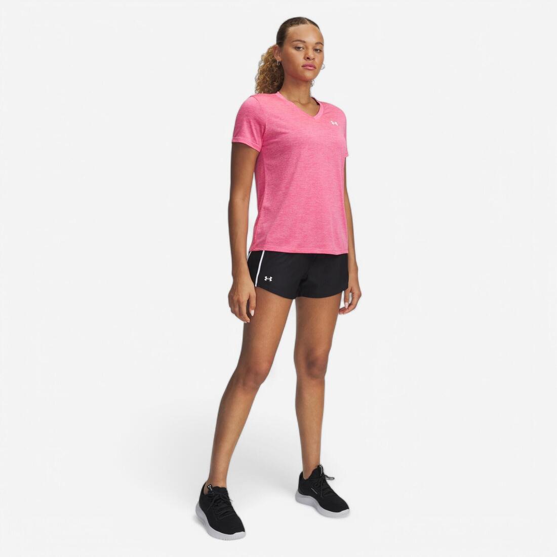 Short Tech Play Up pour femme, Noir