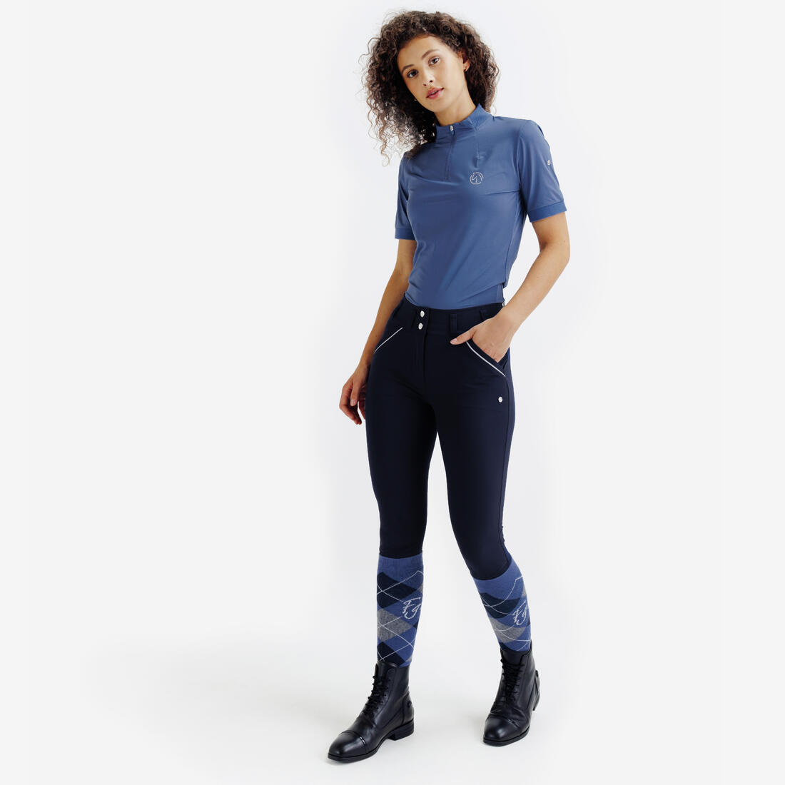 Pantalon équitation ultraléger Femme - été