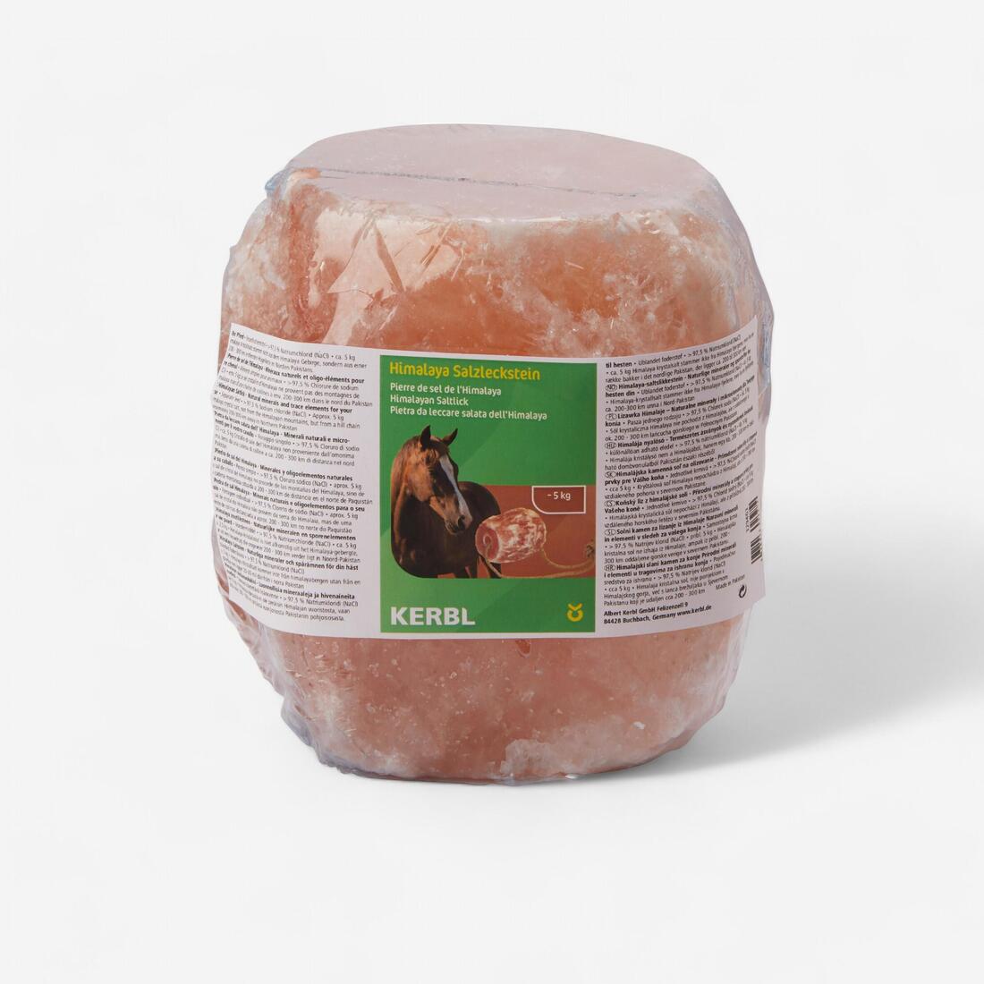Pierre à sel équitation Cheval et Poney - Himalaya environ 5KG