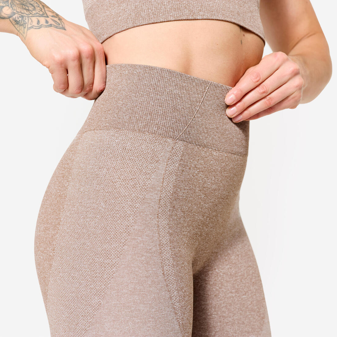 Legging poche téléphone taille haute Fitness Seamless