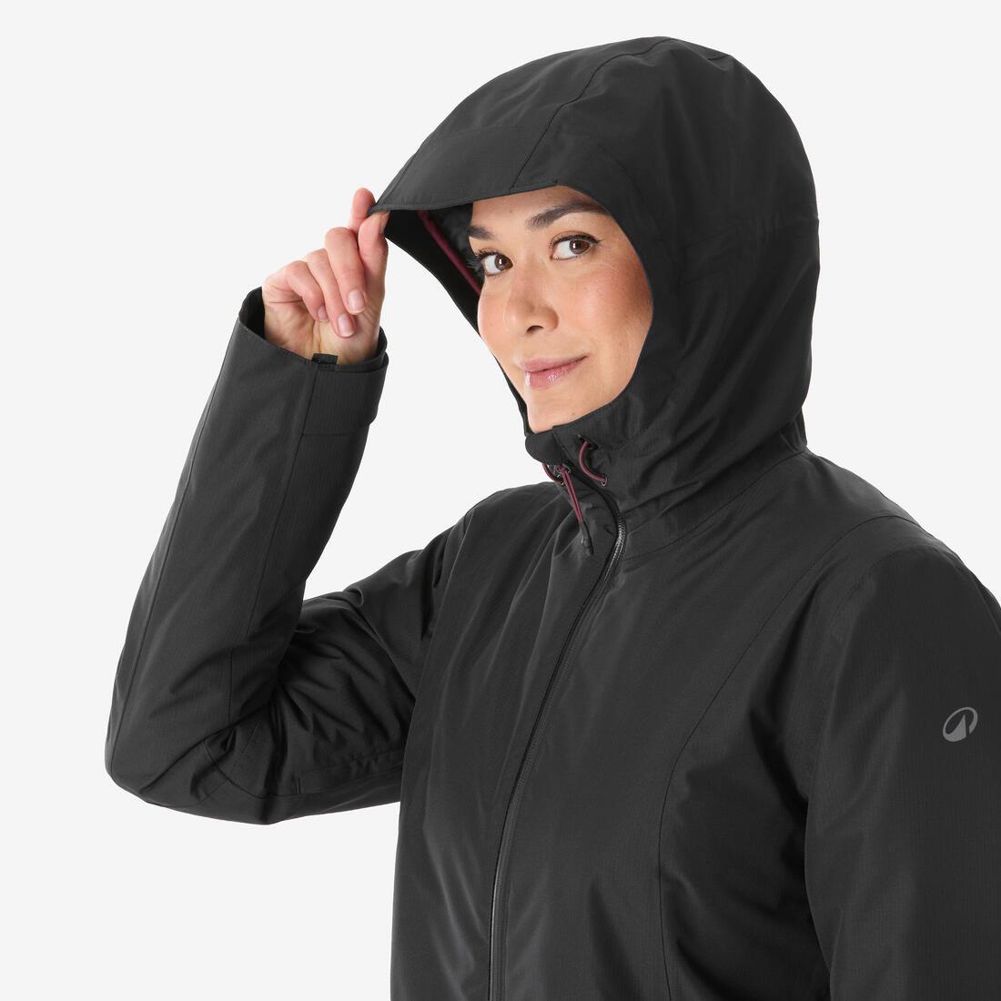 Veste 3en1 de randonnée hiver -8° femme, MH500 3en1