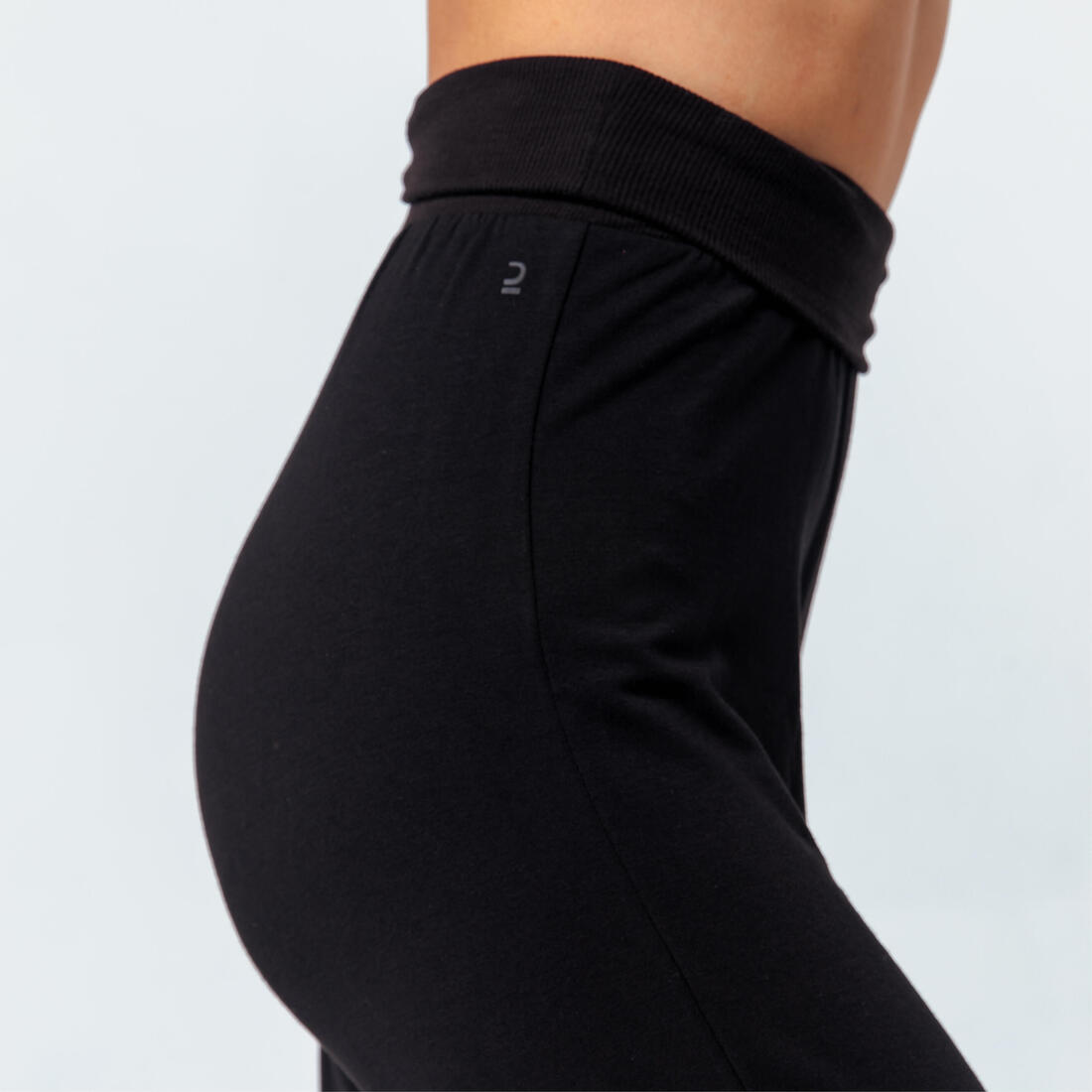 Pantalon de danse moderne fluide noir femme