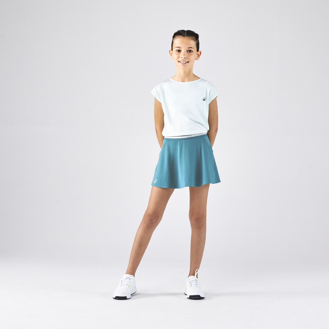 T-shirt de tennis fille - TTS500