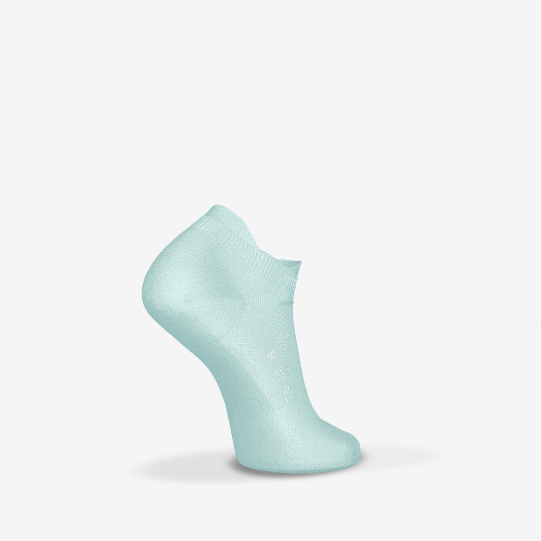 Lot de 2 paires de chaussettes de running RUN500 fines invisibles noires