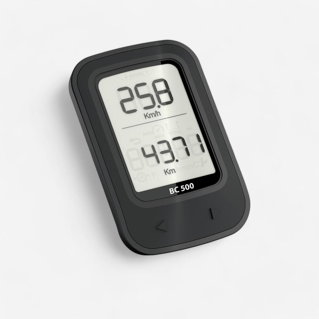 Compteur vélo Van Rysel BC500 sans fil noir
