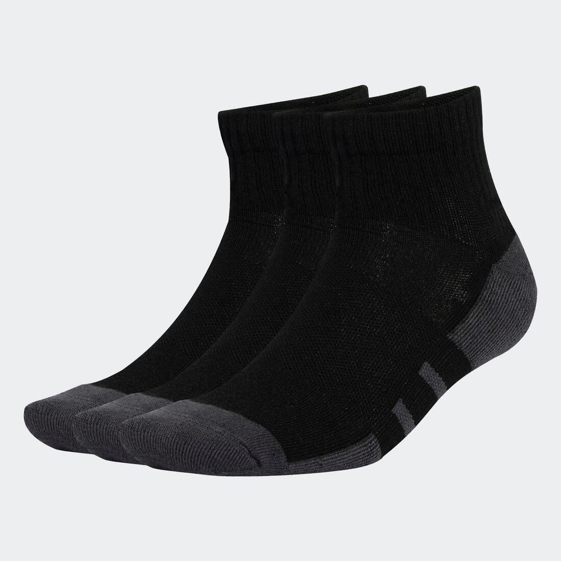 Chaussettes de fitness unisexe, noire