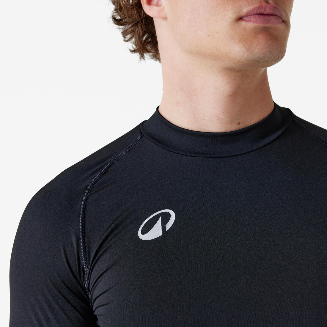Sous-maillot de foot thermique manches longues mixte Keepcomfort noir