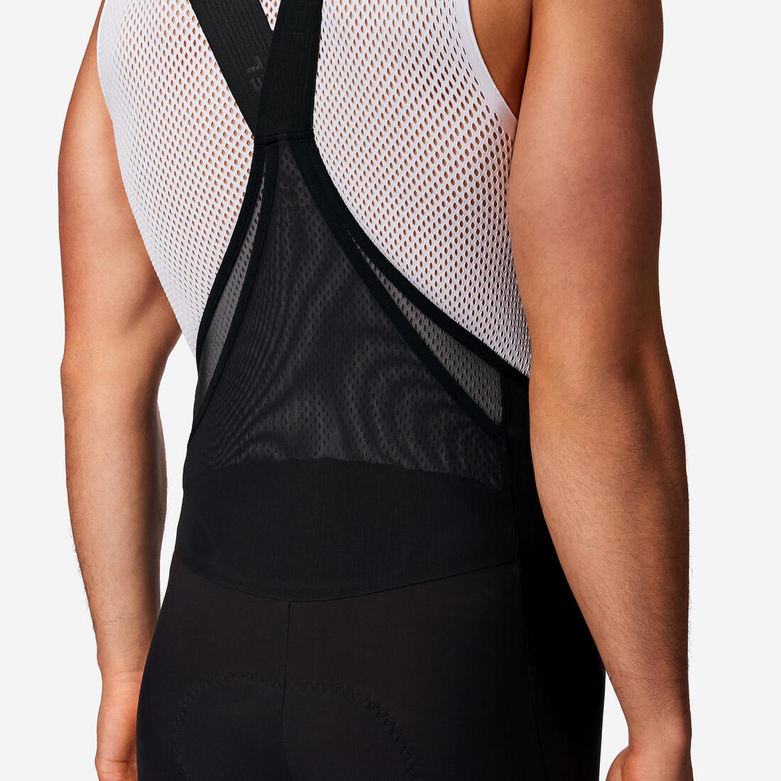 Cuissard court de vélo de route longue distance homme, EDR Ultra noir