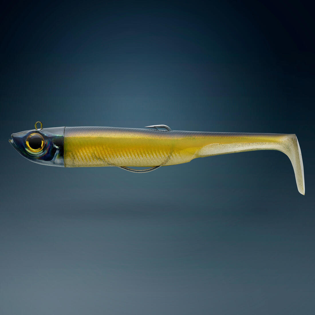 Kit leurres souples shad texan anchois ancho 120 12gr ayu en mer