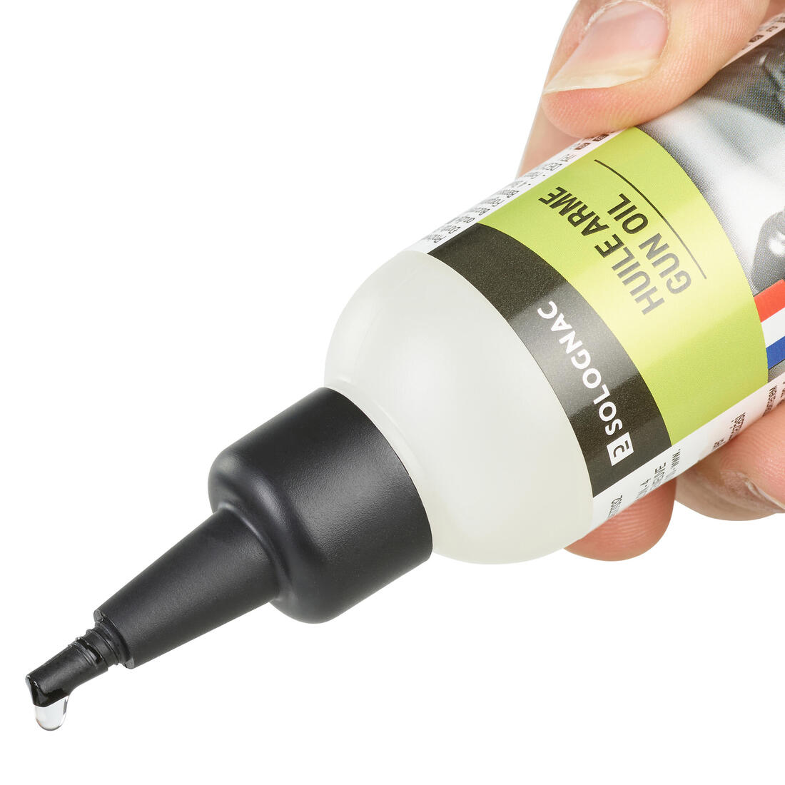 Huile en burette 100 ml pour armes