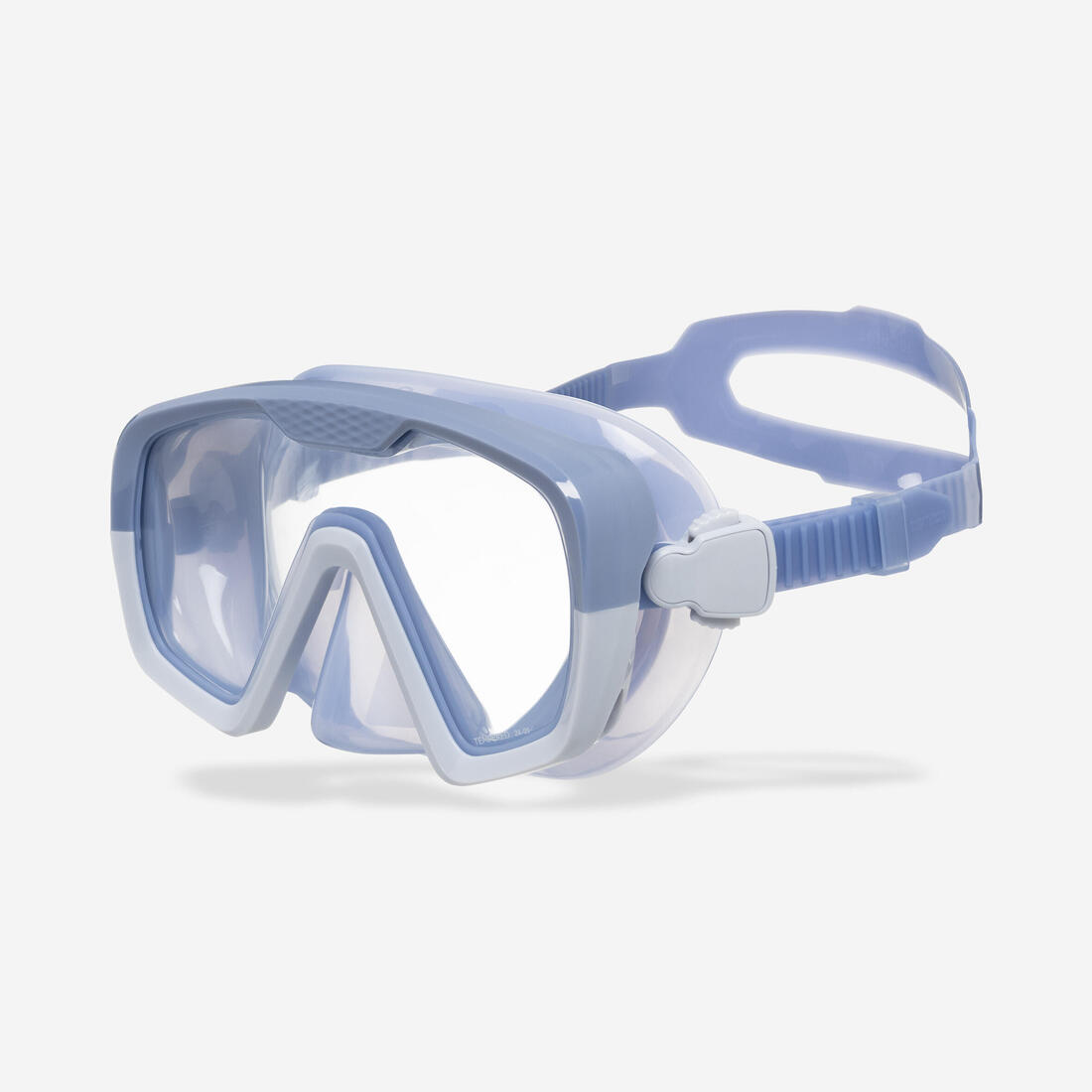 Masque de plongée anti buée, 100 Mono sangle silicone