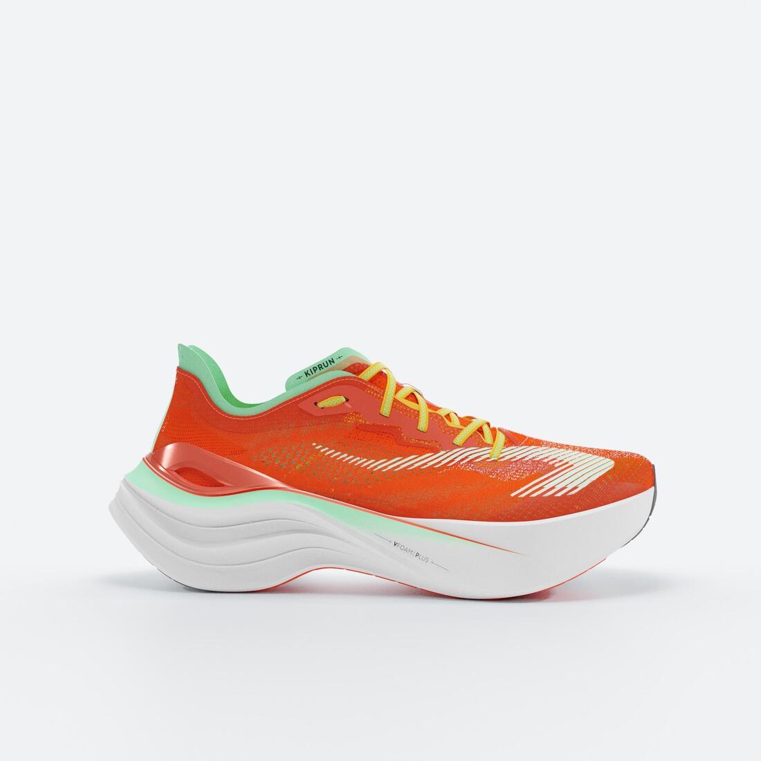 Chaussures Running Homme, Kiprun KD900.2 Orange Vert