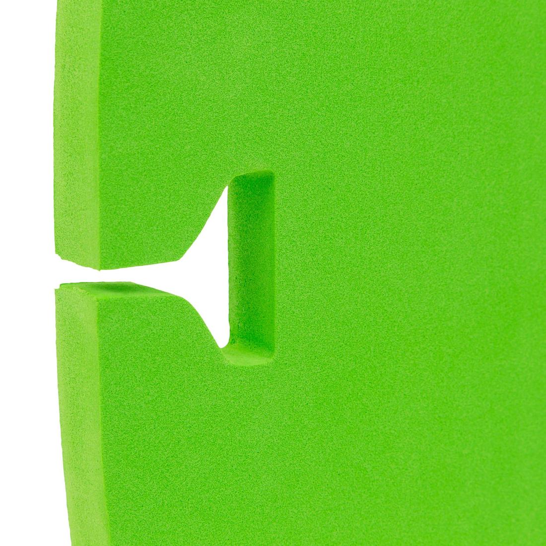 Ceinture de natation bleu vert 30-60 kg avec flotteur amovible
